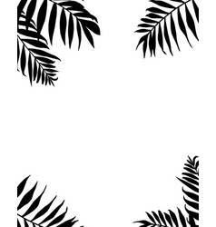 Grunge palm trees Royalty Free Vector Image - VectorStock