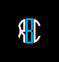 Rbc Letter Logo Abstract Creative Design