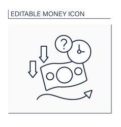 Soft Currency Line Icon