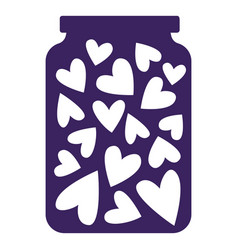 Hearts Jar