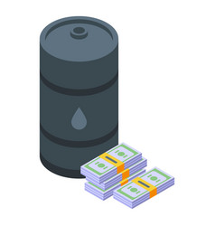 Lobbyist Oil Barrel Icon Isometric Pr