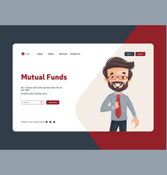 Landing Page Design Of Mutual Funds