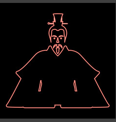 Neon Emperor Japan China Silhouette Chinese