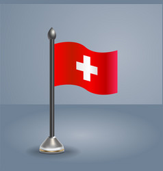 State Table Flag Of Switzerland