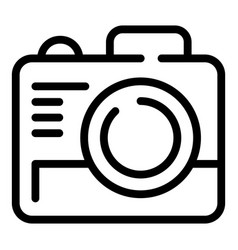 Photo Camera Machine Icon Outline