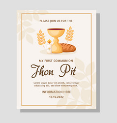 First Communion Card