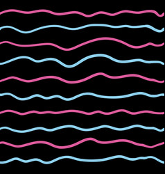 Line Wave Seamless Pattern