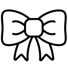 Bow Tie Outline Icon Hindu Festival Hindu