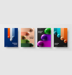 Modern Handbill Design Template Bundle Fresh 3d