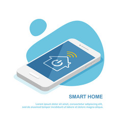 Smart Home Control By Isometric Smartphone