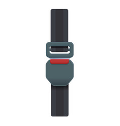 Travel Seatbelt Icon Cartoon Car Belt