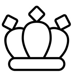 Crown Outline Icon Hindu Festival Hindu