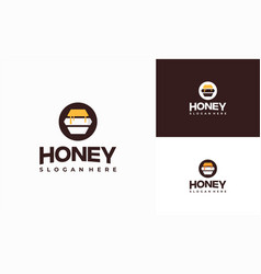 Honey Comb Logo Template Design Emblem