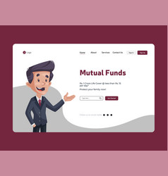 Landing Page Design Of Mutual Funds