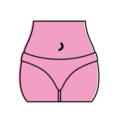 Pelvic Region Women Healthcare Icon Image