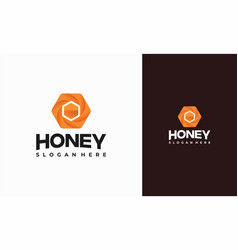 Honey Comb Logo Template Design Emblem