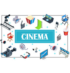 Isometric Movie Production Concept