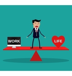 Businessman Balance Work And Life