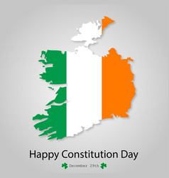 Flag Of Ireland Constitution Day December 29