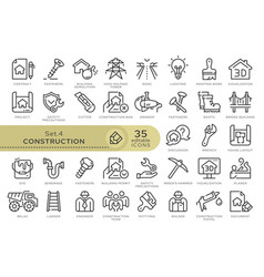 Set Icons Construction 04