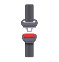 Seatbelt Icon Cartoon Car Seat