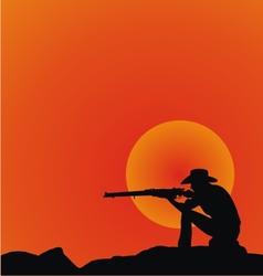 Cowboy Silhouette