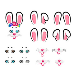 Easter Bunny Face Maker Bunny Creator