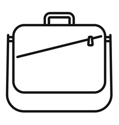 Business Laptop Bag Icon Outline Case