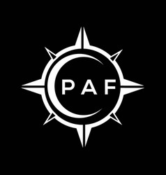 Paf Abstract Technology Circle Setting Logo