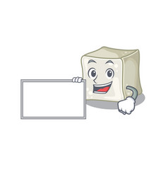 Funny Sugar Cube Cartoon Character Design Style