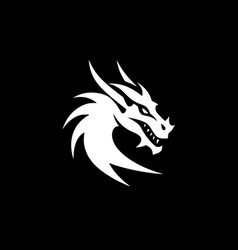 Dragon - Minimalist And Flat Logo