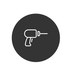 Drill Icon In Modern Style For Web Site