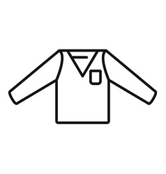 Japanese Shirt Icon Outline Student