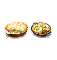 Shepherds Pie Patricks Day Clipart