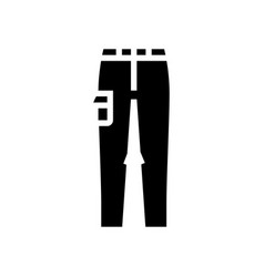 Trousers Pants Apparel Glyph Icon