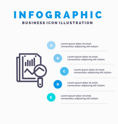 File Static Search Computing Blue Infographics