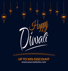 Happy Diwali Sale Social Media Post Image Banner