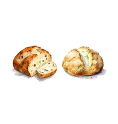 Irish Soda Bread Patricks Day Clipart