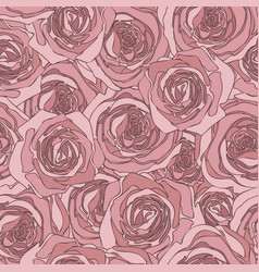 Seamless Background With Abstract Dusty Rose Color