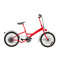 Isolated Bicycle For The City Urban Bike