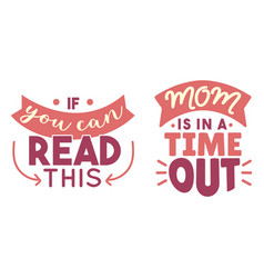 Mom Time Out Lettering