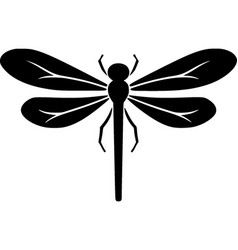 Dragonfly - Minimalist And Flat Logo