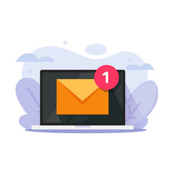 Email New Mail In Laptop Screen Message Icon