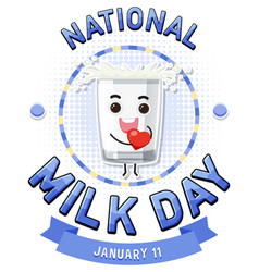 National Milk Day Banner Design