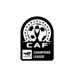 Champions League Africa Logo Black Symbol Football