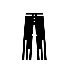 Wide Leg Pants Apparel Glyph Icon