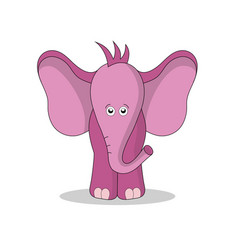 Cute Pink Elephant