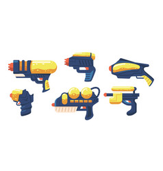 Set Water Blaster Kids Toy Guns Of Different