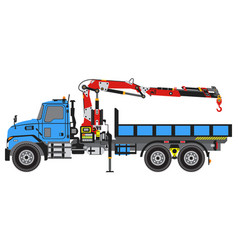 Boom Truck Or Articulating Crane Truck