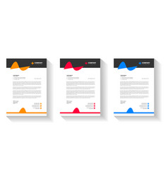 Corporate Modern Business Letterhead Template